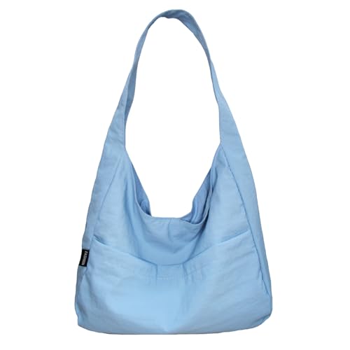 Bolsa Hobo de nylon para mujer miniatura 1