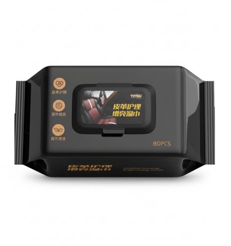 ACUDY Leather Cleaning Wipes | All-in-One Leather Care for Car Seats, Sofa, Shoes & Jackets | Multipurpose Cleaner & Protector | Car Dashboard Polish | Scratch Remover & Glass Cleaning Wipes