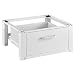[en.casa] Base Supporto per Lavatrice Rialzamento Basamento per Asciugatrice 63x54x31 cm carico...