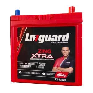 Zing Xtra ZX40B20 low maintance Battery