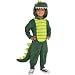 AMSCAN Zipster Dinosaur One Piece Halloween Costume for Toddlers, 3-4T, with Attached Hood and Tail