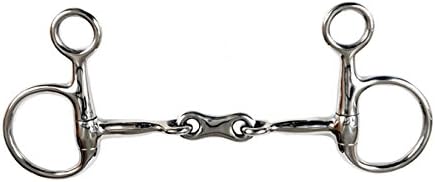 Baucher/Hanging Cheek Snaffle Bit with French Link 5"
