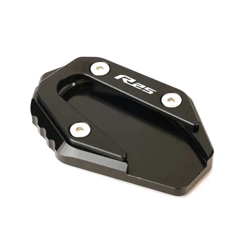 �o�C�N �X�^���h �v���[�g �p�b�h For MT03 MT-03 MT25 YZF-R3 R25 �A�N�Z�T���[ �o�C�N�p�L�b�N�X�^���h �T�C�h�X�^���h���� �g��v���[�g�p�b�h(��,R25)