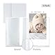 Vienrose Baby Fotoalbum 10x15 Einsteckalbum 3er Set – Transparent – Fotoalbum Hochzeit & Familienalbum zum Selbstgestalten