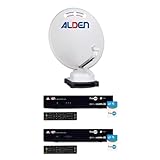  Alden Pack Orbiter Parabole Auto 85cm + 2 x Décodeurs FRANSAT + LNB Twin