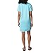 Columbia Women's Trek French Terry Tee Dress, Aquamarine, Medium