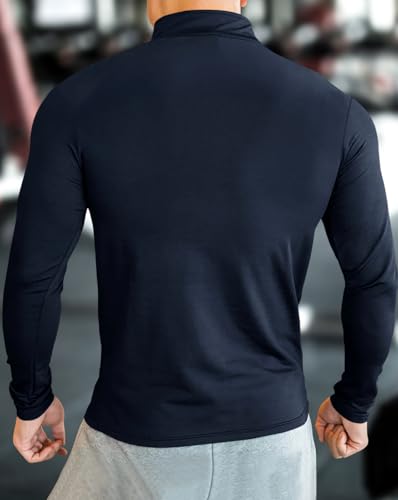 Image of Noble Monk Men's Active wear Regular Fit T Shirt |Full Sleeves |Casual T-Shirt for Men