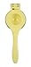 Amco 2-in-1 8.8-Inch Aluminum Squeezer - Comfortable Juicing for Strain-Free Experience, Kitchen Gadget for Juicing Lemons or Oranges (Yellow)