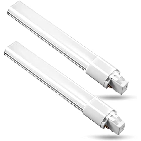 HengBo 6W GX23 LED Bulb 13W 2-Pin CFL Replacement PL Horizontal Recessed Bulb - Daylight White 6000K Cover