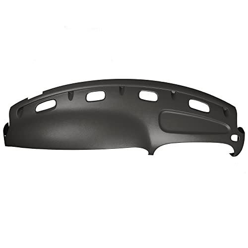 Dashskin American Made Molded Dash Cover Compatible With 98-01 Dodge Ram In Agate Grey - Easy Second Gen Cracked Dash Fix #TOP3