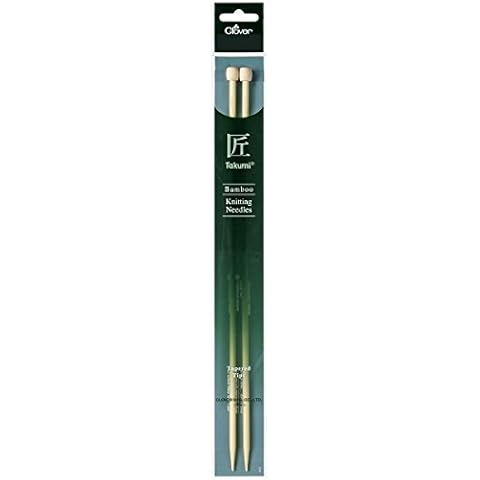 Clover Takumi Bamboo Knitting Pins, 33cm Cover