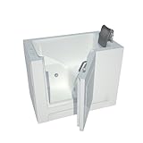 Meditub MT2747RWH Enclosure Ready 27 by 47 by 36-Inch Walk In Hydrotherapy Bathtub Spa Right Side Door, White