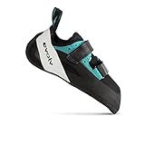 Evolv Herren Geshido Kletterschuhe, Black-Teal-White, UK 7.5
