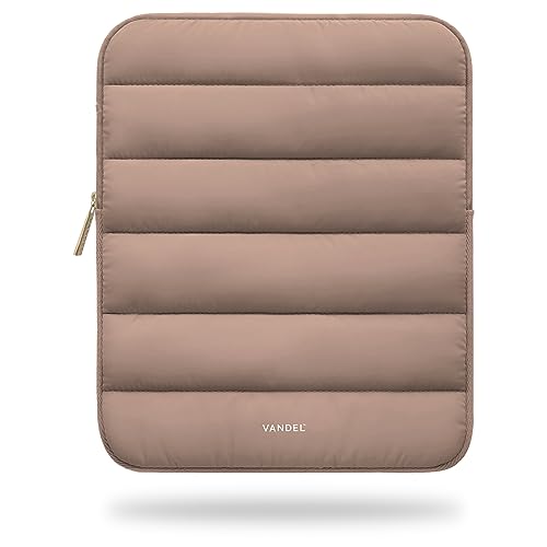 Vandel - The Original Puffy iPad Sleeve 9-11 Inch Tablet Sleeve, Brown i Pad Case for Women and Men, Cute iPad Air Pouch, 9 10 Inch, 11 Inch Bag