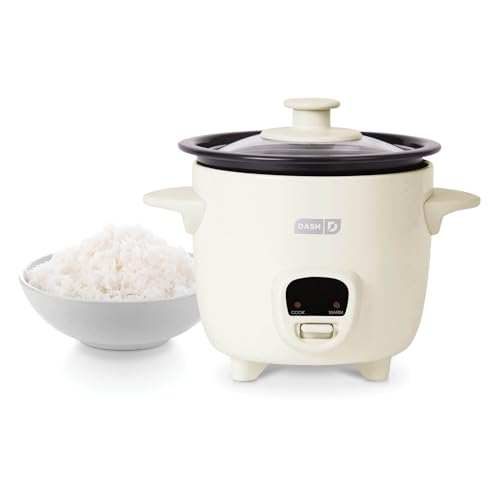 Dash Mini Rice Cooker Steamer with Removable Nonstick Pot