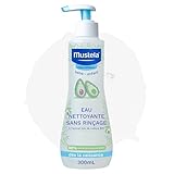 Mustela - Eau Nettoyante Bébé Sans Rinçage à l'Avocat BIO - Eau Micellaire avec 98% d'Ingr...