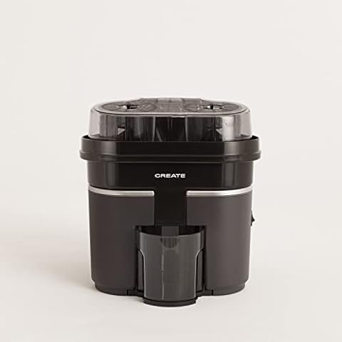CREATE/JUICER DUAL/Exprimidor doble eléctrico Negro Cover
