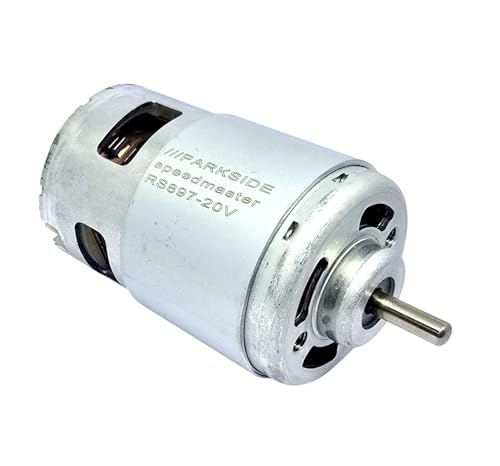 Image of INVENTO 1Pcs RS-897-20V RS-897 DC Motor 12V - 24V 12V DC High Speed 24000 RPM Multi-Purpose Motor For PCB Drill RC Cars Airplane Power Tools DIY Projects