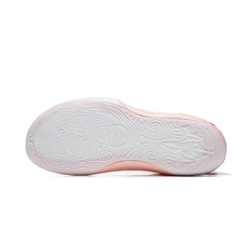 Image of LI-NING Way of Wade 11 Men Basketball Shoes Stable Support High Rebound Basketball Professional Match Shoes Light Pink US 8