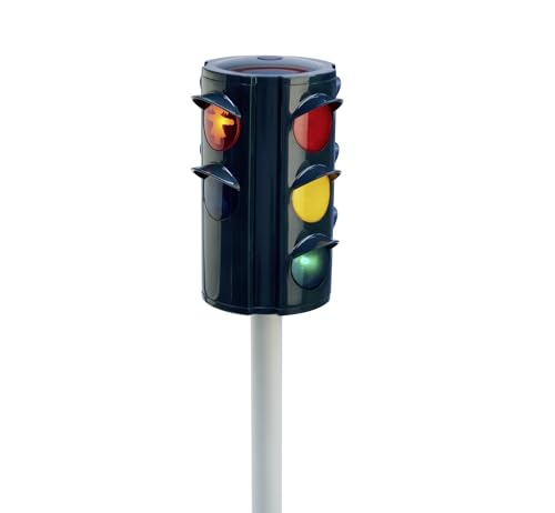 Big Verkehrsampel AMPELMANN (71 cm) – Gran Juguete semáforo para niños a Partir de 3 años con luz y icónico semáforo, Colgante para niños con 4 Lados jugables para Interior y Exterior