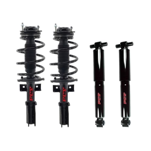 FCS Front Struts and Coil Springs Rear Shocks Kit For Buick Enclave Chevy Traverse FCSG-13802-168-3820010