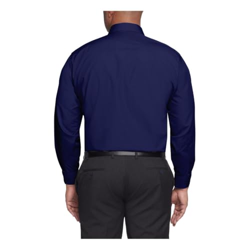 Image of Van Heusen Men's Big Fit Poplin Dress Shirt (Big & Tall)
