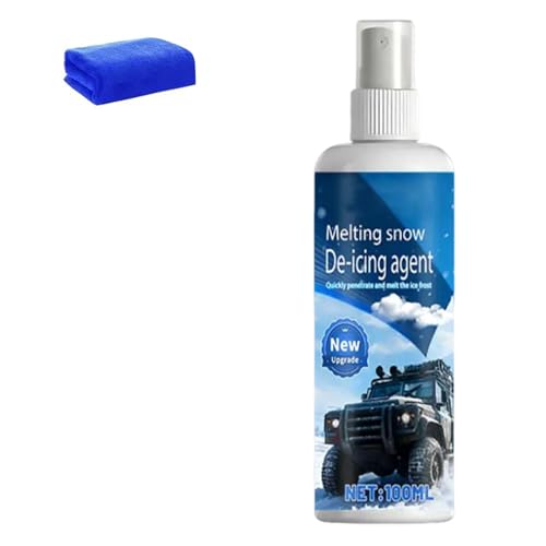 Enterspray – 100 ml para deshielo de Nieve Enter Mittel, para Parabrisas, Coches, Camiones, garajes, autopistas, Aparcamiento