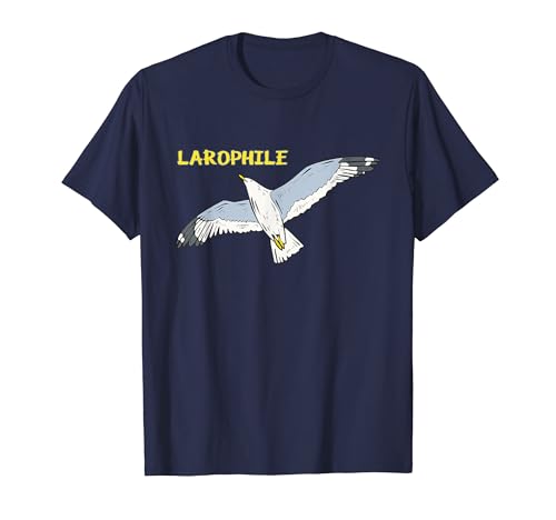 Gull Lover Design | Larophile Gull Birder Birdwatcher Gift T-Shirt