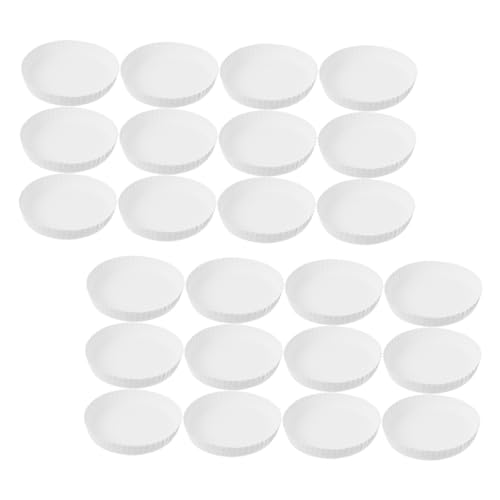 Garneck 200pcs Disposable Paper Cup Lids for Convenient Drinking Cup Covers Keep Beverages Clean Protected From and for Restaurants Events