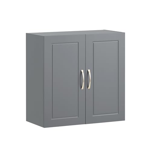 Comparison: Best Kitchen Cabinets For Rental Property 10 Haotian Wall Cabinet Laundry Room, Wall Storage Cabinet Kitchen Bathroom Garage, Medicine Cabinet with Shelf, Grey FRG231-DG