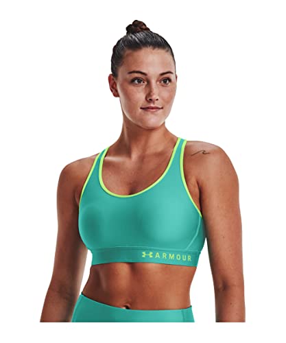 Image of Under Armour Women's Armour Mid Heathered Sports Bra