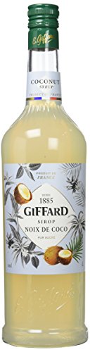 Giffard - Sirop Noix de Coco - Recette et Fabrication Françaises - Aromatique, au lait de coco - 1 Litre (lot de 3) Cover
