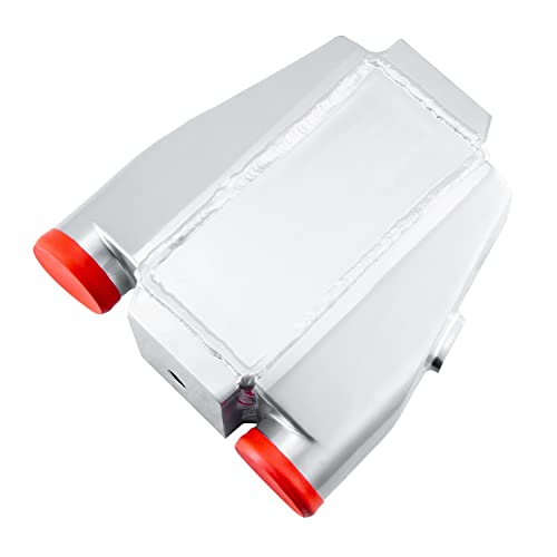 Hkautopart Universal 11"X9.5"X3.5" 2.5" Water To Air Intercooler Air Inlet Out Npt 1/2 Silver #TOP6