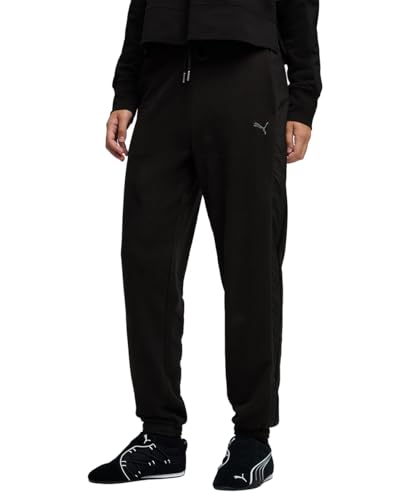 PUMA Pantalon de survêtement à taille haute Her pour femme en coton