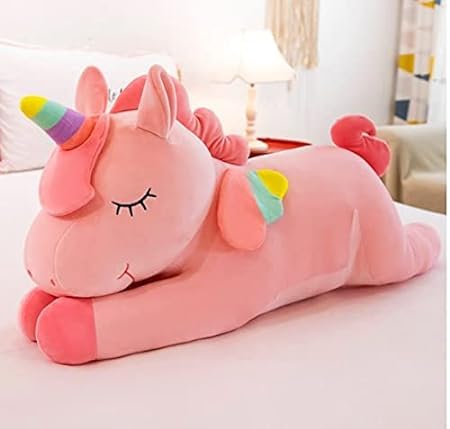 Nexxt Geeneration Sleeping Unicorn, Soft Toys, Birthday Gift for Girls/Wife, Boyfriend/Husband, Soft Toys for Girls, Baby Toys, Rakhi for Brother/Sister (30 x 25 x 50 cm) (B0CTMTTSMY) Amazon Price History, Amazon Price Tracker