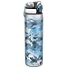 Ion8 auslaufsichere Schlanke Trinkflasche, Blaue Tarnung, 600ml