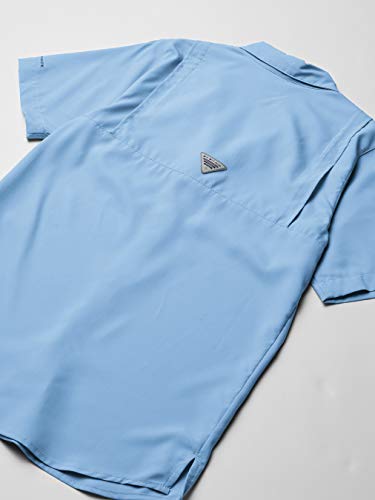 Columbia Camiseta de manga curta para meninos Pfg Tamiami, proteção Upf, absorção de umidade