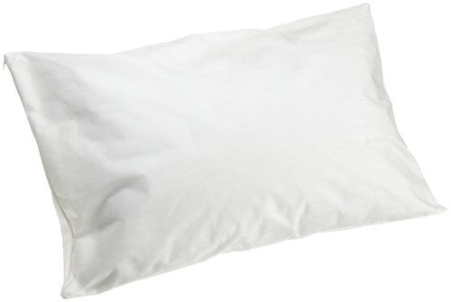 Econoshield BedCare Zippered Size Economy Pillow Cover, Standard (21x27), White