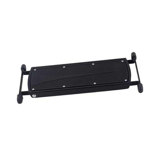 Totority Guitar Footstool Portable Foot Stool Guitar Pedal Metal Footboard Sturdy Construction