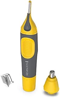 Remington Remington Virtually Indestructible Nose, Ear & Brow Trimmer, Yellow, NE3871
