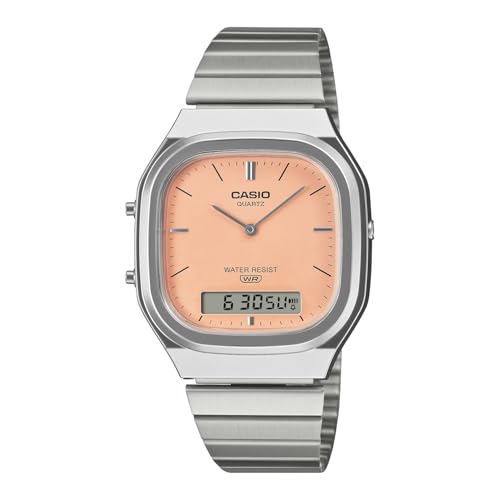 [�J�V�I] CASIO �A�i�f�W ANA-DIGI �N�I�[�c �r���v Edgy Collection AQ-240E-4A ���j�Z�b�N�X �f���A���^�C�� �y�[���I�����W �C�O���f�� [���s�A���i]