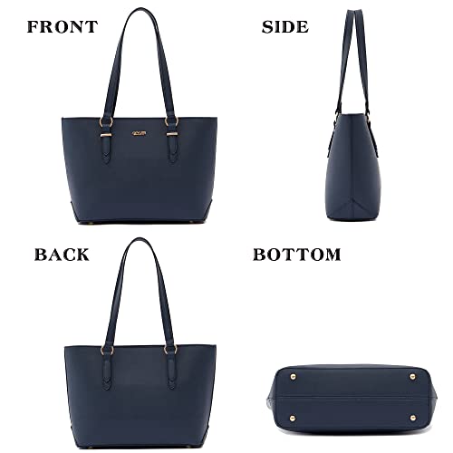 Image of Purses And Wallets Set For Women Work Tote Satchel Handbags Shoulder Bag Top Handle Totes Purse With Matching Wallet