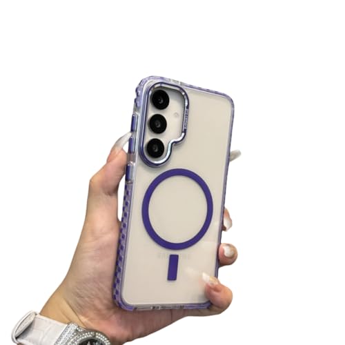 FTTFFLL ���C�J���t���{�[�_�[ �X�}�z�P�[�X Samsung Galaxy S25 S24 Plus S23 S22 Ultra S25ultra �X���������J�o�[(Galaxy S23 Ultra/Purple�p)