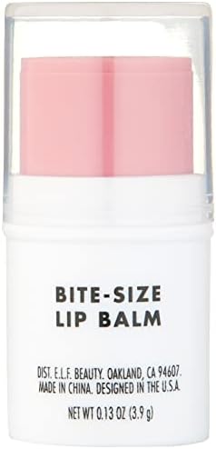 e.l.f. Bite-Size Lip Balm, Moisturizing Formula for Smoother & Softer Lips, Mini Tinted Chapstick, Berry, 0.13 Oz
