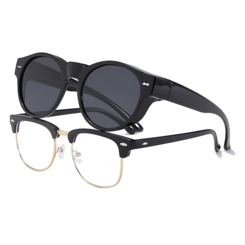 Long Keeper Polarized Over Glasses Sunglasses Women Round Sunglasses Over Prescription Glasses Wear Over Driving Sun Glasses