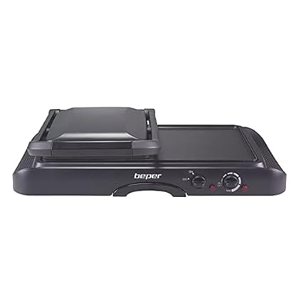 BEPER P101TOS501 Kontaktgrill Antihaft-Aluminium – Elektrogrill 1600 W – Bild 3