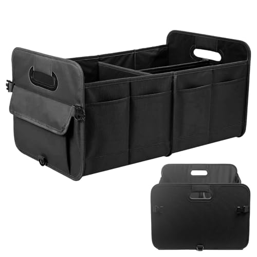 Organisateur de rangement de coffre robuste avec poignée de transport - 7