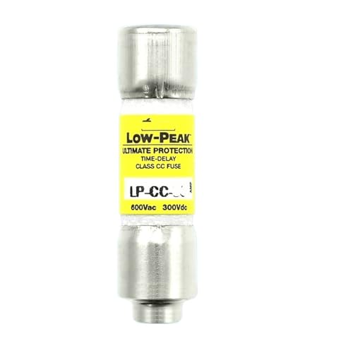 Fusible LP-CC-12 temporisé 12A 600Vca de taille 10x38 mm
