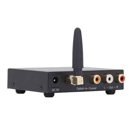 Convertidor de audio inalámbrico para conectar TV digital a equipo analógico 6