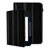 AFesar Premium Vegan Leather Case for Nook GlowLight 3 eReader, Book Style Cover, Compatible with Model BNRV520, 2017 Release (Black, Nook Glowlight 3(Model:BNRV520))